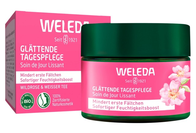 Weleda Wild Rose & White Tea Smoothing Day Cream 40ml