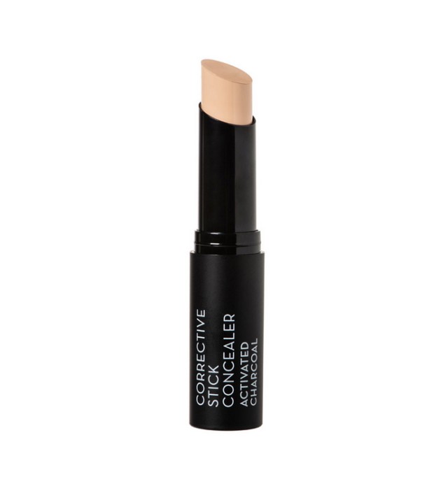 Korres Corrective Stick Concealer SPF30 Activated Charcoal ACS1 Διορθωτικό Concealer Ενεργού Άνθρακα 3.5gr