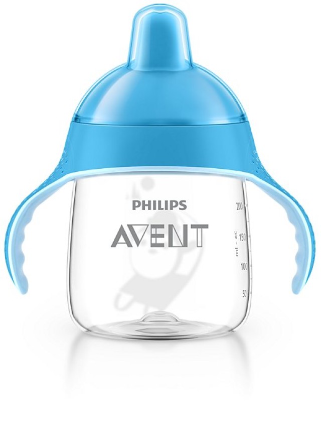 AVENT Κύπελλο με λαβές 260ml (μπλε) 12M+ SCF753/05