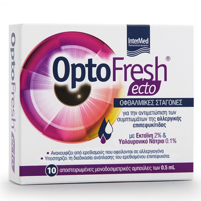 Intermed Optofresh Ecto Eye Drops 10x0.5ml