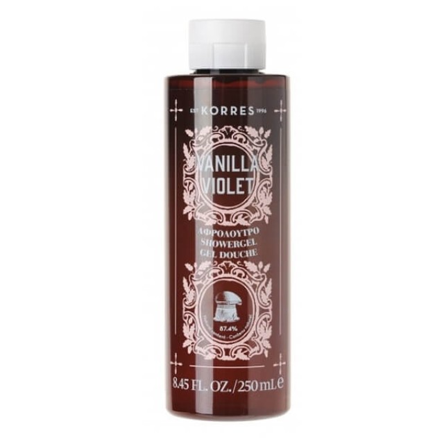 Korres Vanilla Violet Αφρόλουτρο 250ml