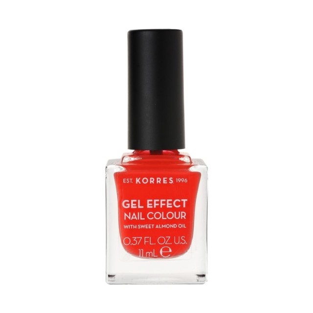 Korres Βερνίκι Νυχιών Gel Effect Nail Colour No45 Coral 11ml