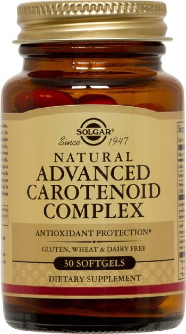 SOLGAR ADVANCED CAROTENOID COMPLEX SOFTGELS 30CAP