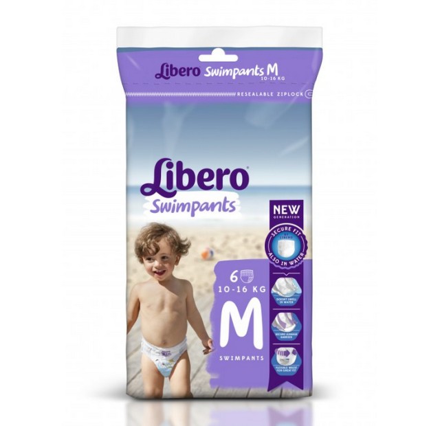 Libero Πάνες Swimpants Medium (10-16kg) 6τμx