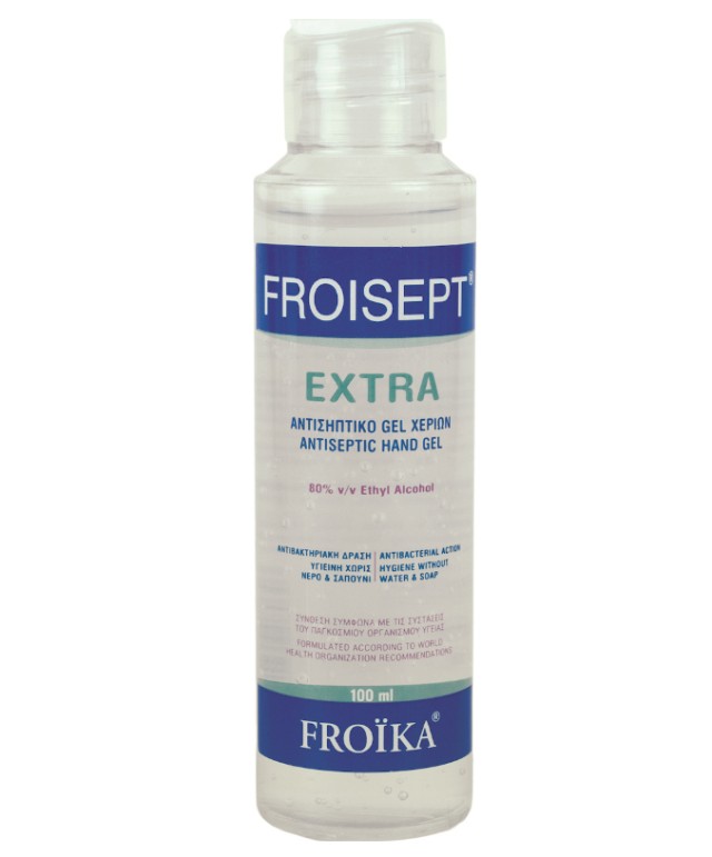 Froika Froisept Extra Hand Gel Αντισηπτικό Gel Χεριών 100ml