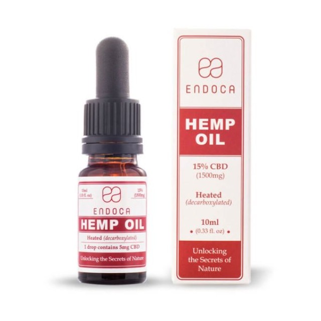 Endoca Hemp oil 15% CBD 10ml