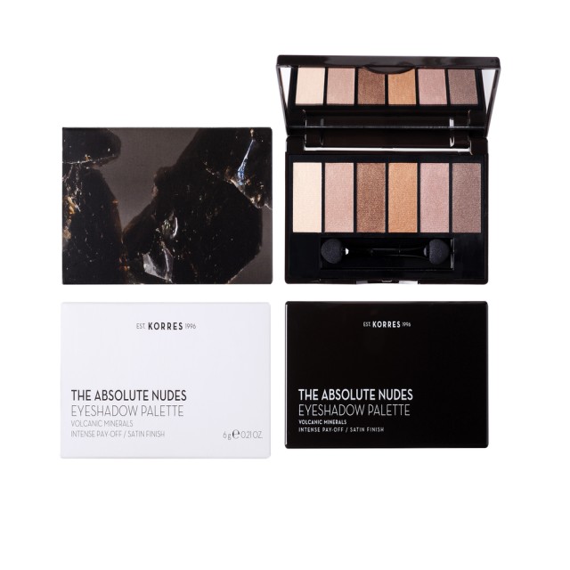 Korres Volcanic Minerals Eyeshadow Palette The Absolute Nudes 6g