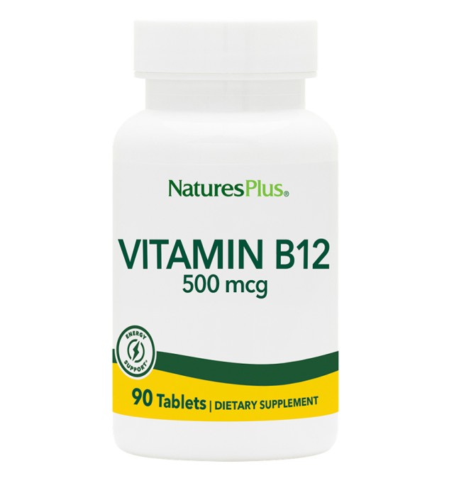 NATURE'S PLUS Vitamin B-12 500 MCG 90tabs