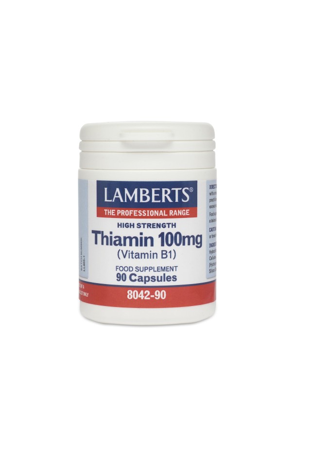 LAMBERTS THIAMIN 100MG (VIT B1) 90CAPS