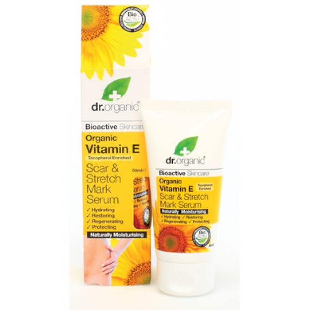 DR.ORGANIC VITAMIN E SCAR & STRETCH MARK SERUM 50ML