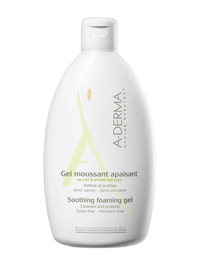 ADERMA GEL MOUSSANT APAISANT 250ML