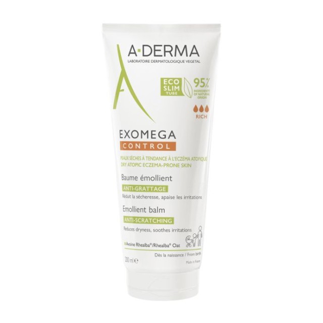 Aderma Exomega Control Emollient Balm Rich 200ml