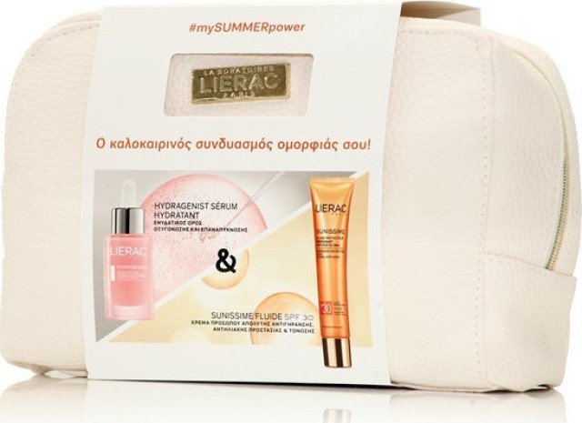 Lierac Set Hydragenist Hydratant Serum 30ml & Sunissime Fluid SPF30 40ml