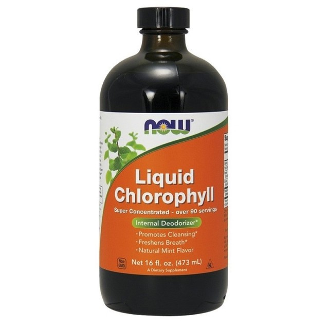 Now Foods Liquid Chlorophyll Mint Flavor 473ml