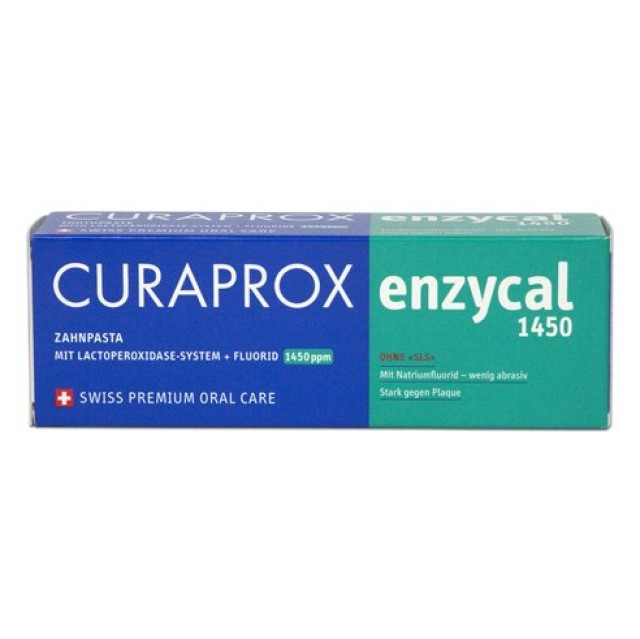 Curaprox Enzycal 1450 Οδοντόκρεμα με Φθόριο 75ml