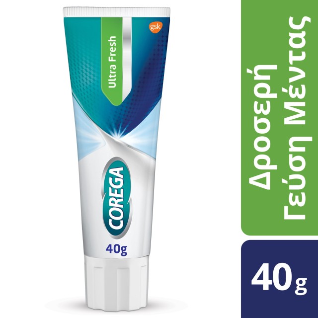 Corega Cream Ultra Fresh Firming Cream for artificial dentures 40 gr