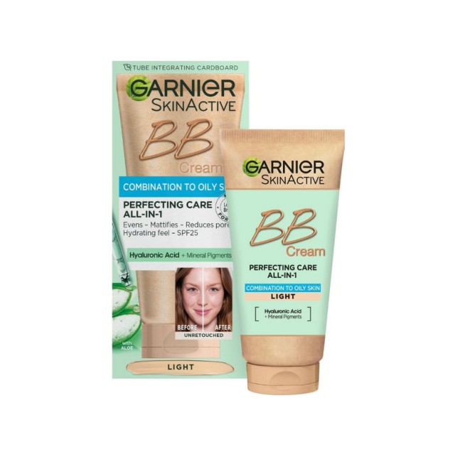 Garnier Skin Active BB Cream Combination To Oily Skin Light 50ml