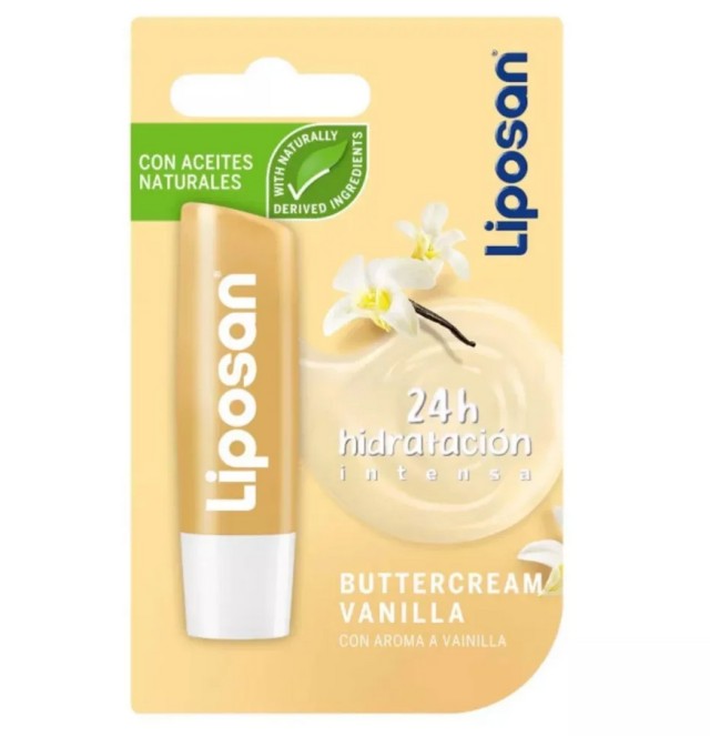 Liposan Vanilla Buttercream Ενυδατικό Βalm Χειλιών 4,8gr