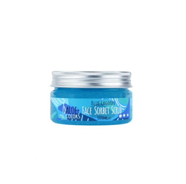 Aloe+ Colors Face Sorbet Scrub Blue Lagoon 100ml