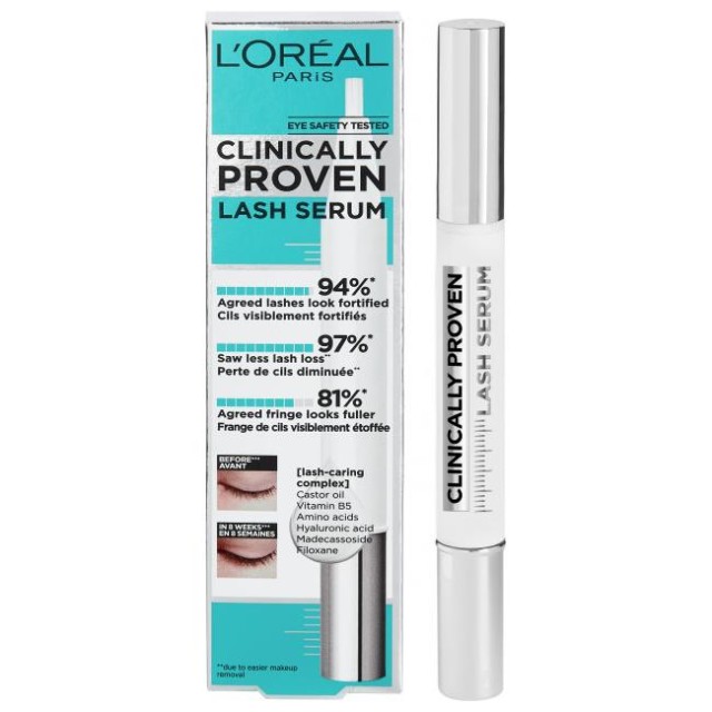 L'Oreal Paris Clinically Proven Lash Serum 00 Trasparent