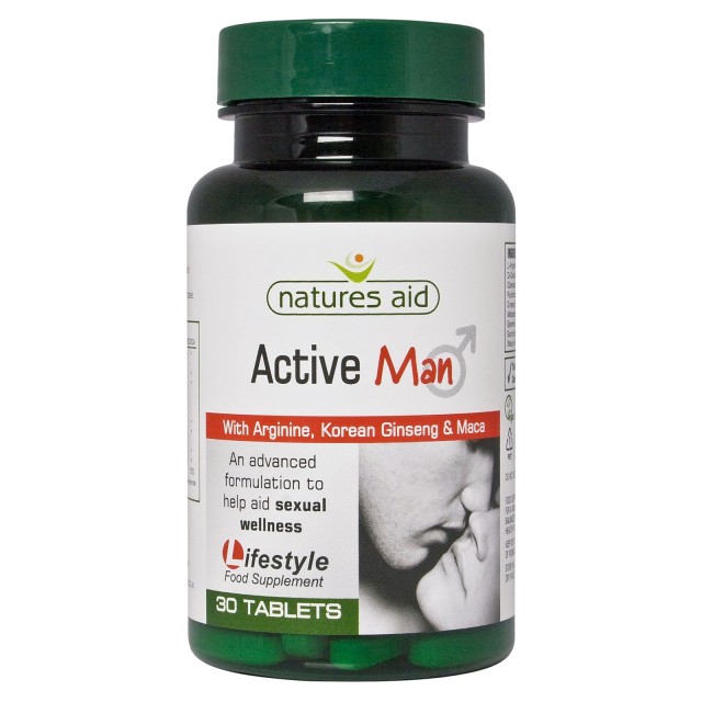 NATURES AID ACTIVE MAN 30TABS