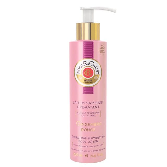 Roger&Gallet GINGEMBRE ROUGE LAIT SORBET DYNAMISANT 200ml
