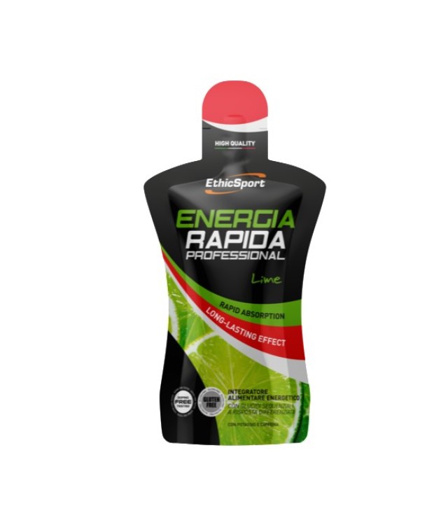 Ethicsport Energia Rapida Proffesional Lime Ενεργειακό Τζελ με γεύση lime 50ml