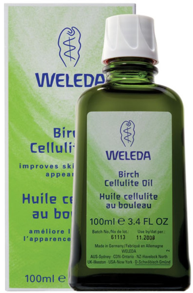 Weleda Birken Celluliteoil Λάδι Σημύδας Κατά Της Κυτταρίτιδας 100ml
