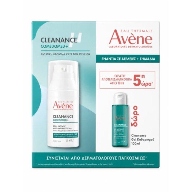 Avene Eau Thermale Set Avene Cleanance Comedomed+ μ Κρέμα-Gel κατά των Ατελειών 30ml & Δώρο Gel Καθαρισμού 100ml