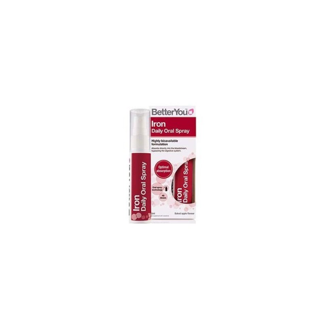 BetterYou Iron Daily Oral Spray 5mg 25ml