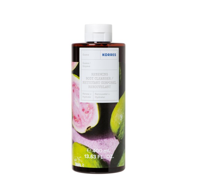 Korres Renewing Body Cleanser Ενυδατικό Αφρόλουτρο Guava 400ml