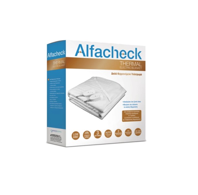Alfacheck Thermal Electric Blanket 160x140cm