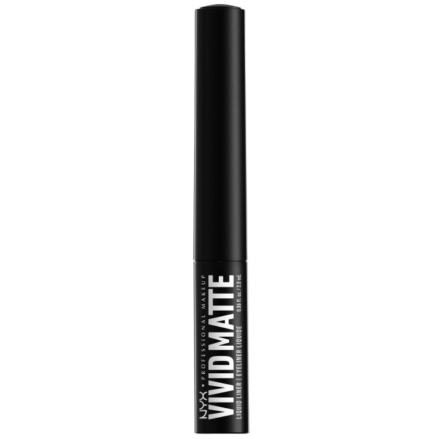 Nyx Professional Makeup Vivid Matte Liquid Eyeliner 01 Black 2ml