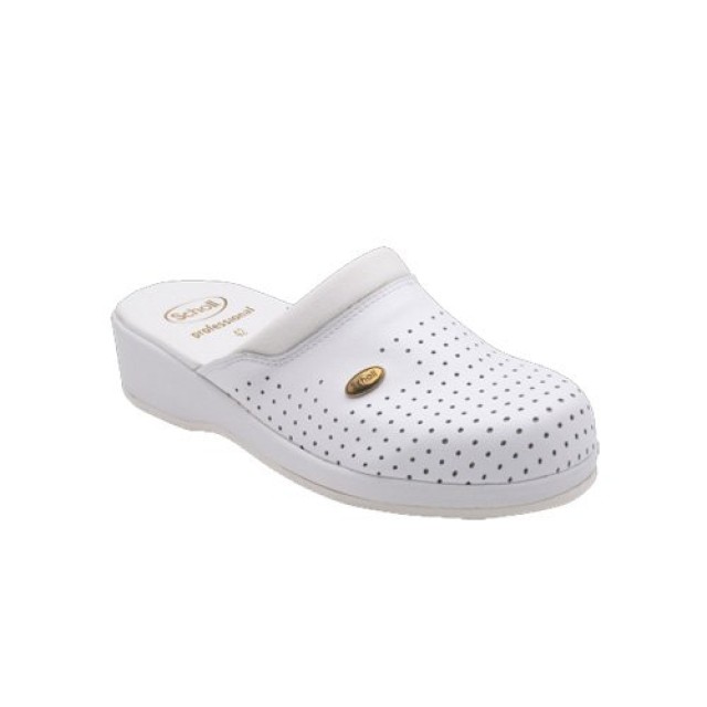 Scholl Σαμπό Clog Back Guard Λευκό Νο. 40