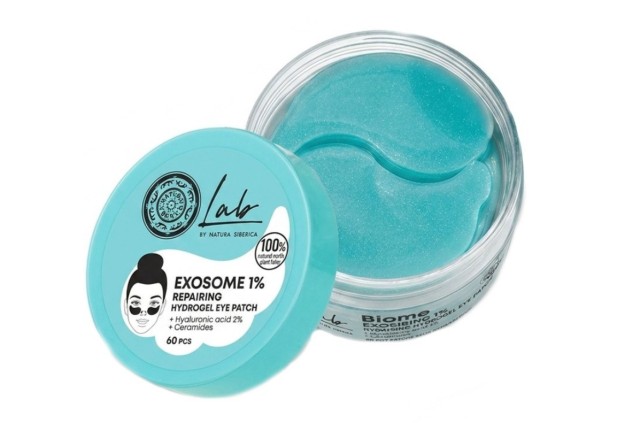 Natura Siberica Lab Biome Exosome 1% Repairing Hydrogel Eye Patches 60 Τεμάχια