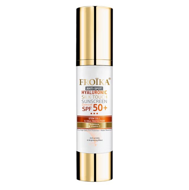 Froika Hyaluronic Silk Touch Sunscreen Anti-Spot SPF50 50ml