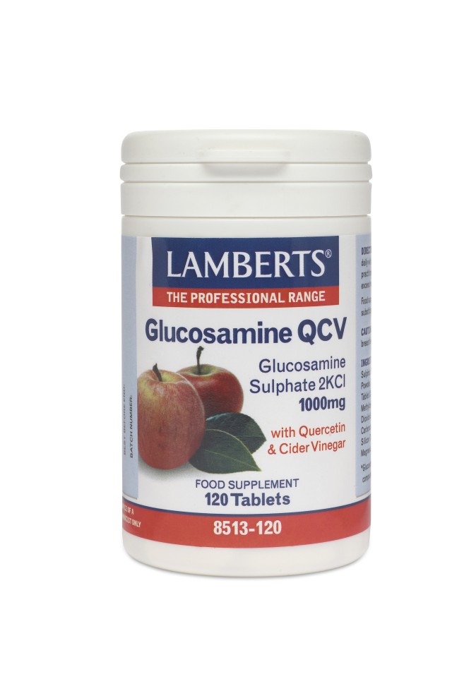 LAMBERTS GLUCOSAMINE QCV 120TABS