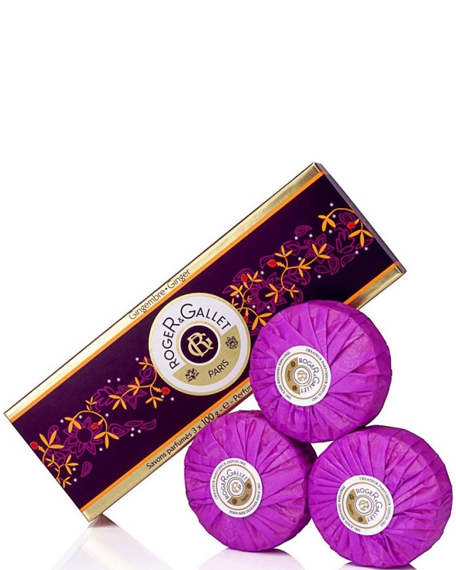 Roger&Gallet GINGER 3 x soap 100gr