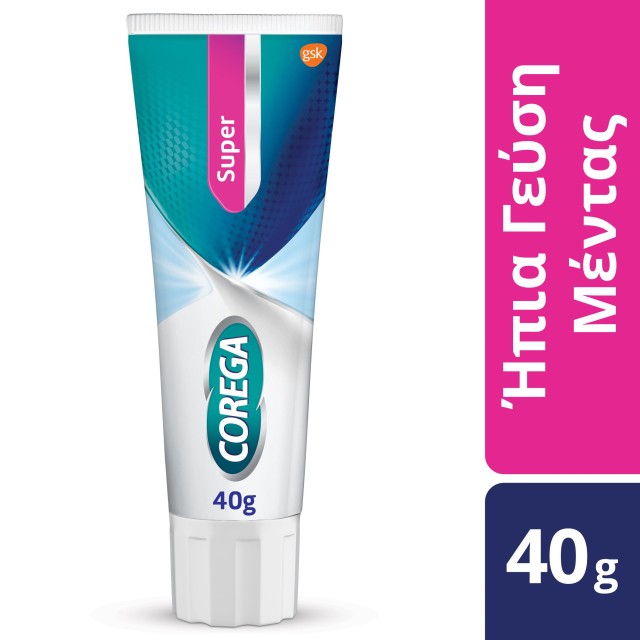 Corega Super Cream  Στερεωτική Κρέμα για τεχνητή οδοντοστοιχία 40GR