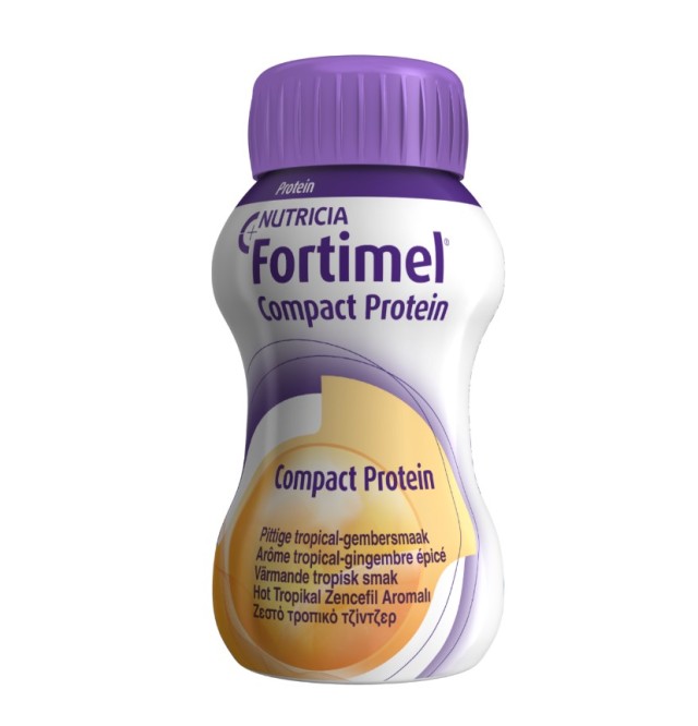 Nutricia FORTIMEL Compact Protein Ζεστό τροπικό τζίντζερ 4X125ml
