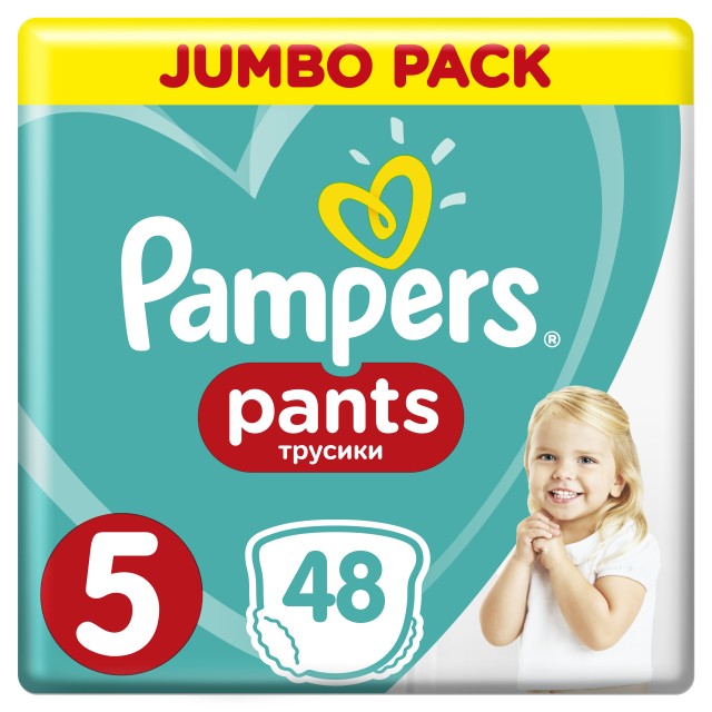 PAMPERS Pants Νο.5 (11-18 Kg) 48 Πάνες