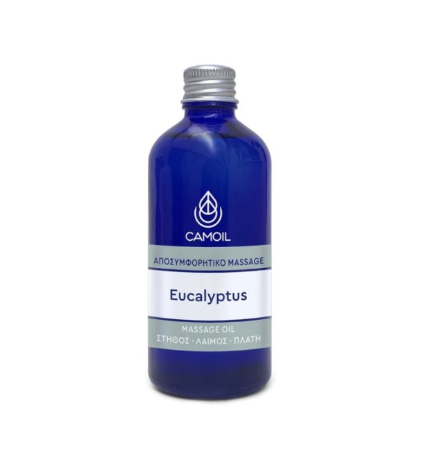 Camoil Eucalyptus Έλαιο Μασάζ με Αιθέριο Έλαιο Ευκαλύπτου 100ml