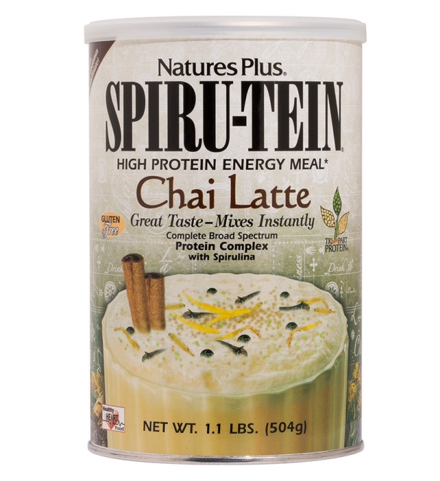 Nature's Plus SPIRU TEIN CHAI LATTE, 504GR