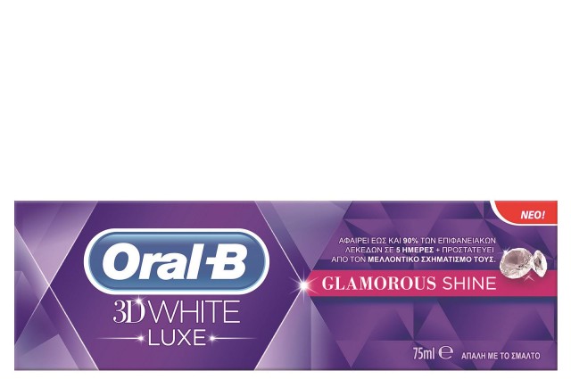 ORAL-B 3D WHITE LUXE GLAMOUR SHINE 75ML