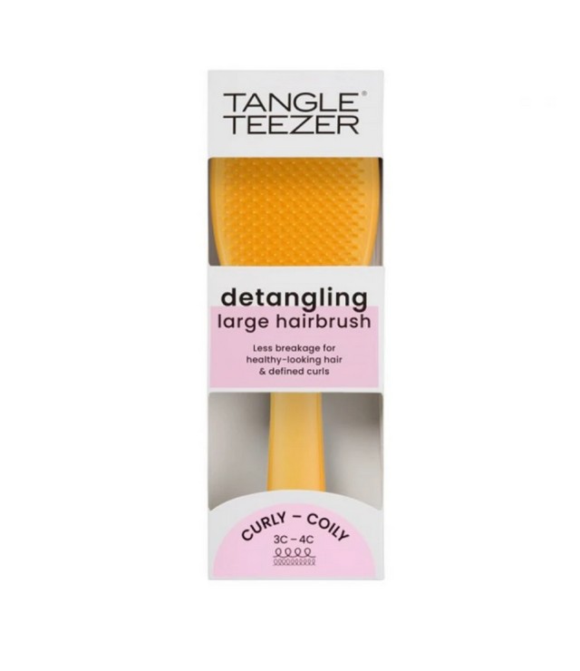 Tangle Teezer The Ultimate Detangler Large Thick & Curly Yellow Flower 1τμχ