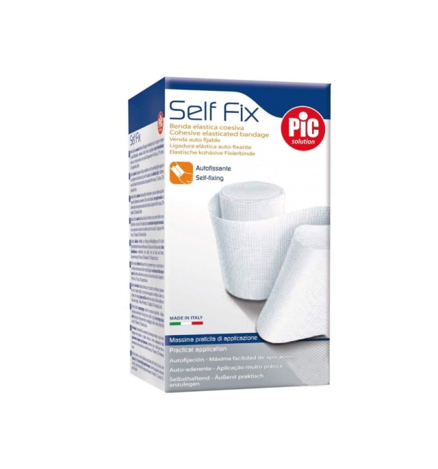 Pic Solution Self Fix Cohesive Elastic Bandage 8cm x 4m 1τμχ