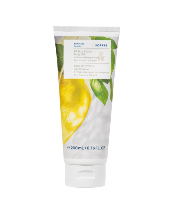 Κorres Γαλάκτωμα Σώματος Βασιλικός Λεμόνι 200ml