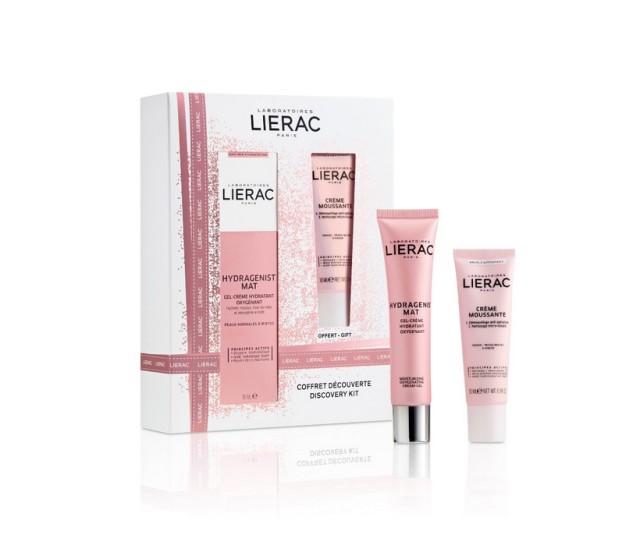Lierac Set Hydragenist Mat Gel Creme 30ml + Δώρο Creme Moussante 30ml
