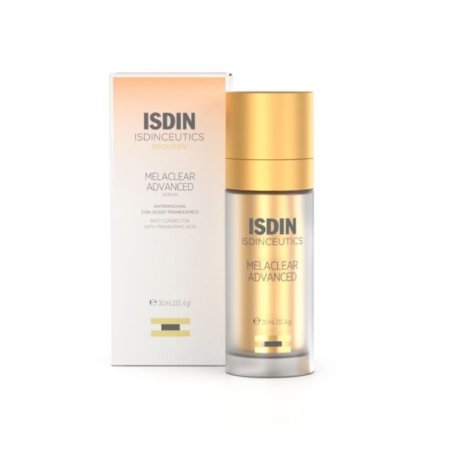 Isdin Isdinceutics Brighten Melaclear Serum Ορός Προσώπου & Σώματος Διορθωτικός Ορός για την Ομαλοποίηση του Τόνου του Δέρματος 30ml