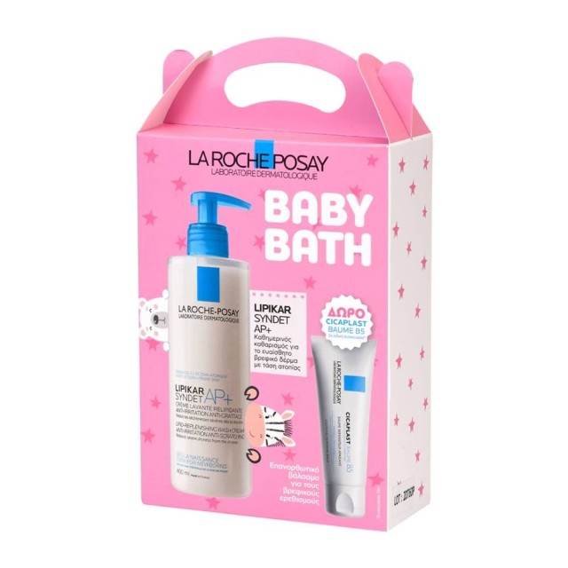 La Roche Posay Set Baby Bath Lipikar Syndet AP+ 400ml + Δώρο Cicaplast Baume B5 15ml